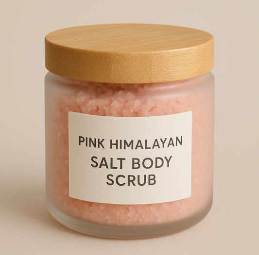 Coconut & Lavendar Pink Himalayan Salt Body Scrub